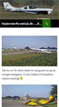 Mobile Screenshot of haderslevflyveklub.dk